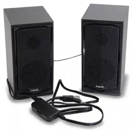 Колонки Havit HV-SK518 USB чорного кольору - зображення 5
