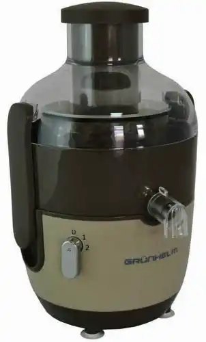 Соковидавлювач GRUNHELM GJR625 електричний, потужність 600 Вт, широка горловина 65 мм, склянка 450 мл, розміри: 200ш*320в*240г - зображення 5