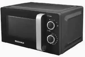Мікрохвильова піч GRUNHELM 20MX702-B, чорна, 800W, 20 л, механічна - зображення 5