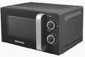 Мікрохвильова піч GRUNHELM 20MX702-B, чорна, 800W, 20 л, механічна - зображення 6
