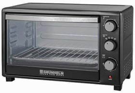 Фото товару Піч електрична GRUNHELM GN33AR, 33 л, чорна, 1600W