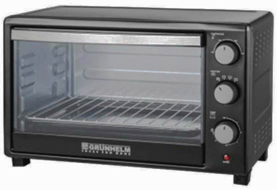 Піч електрична GRUNHELM GN33AR, 33 л, чорна, 1600W - зображення 6