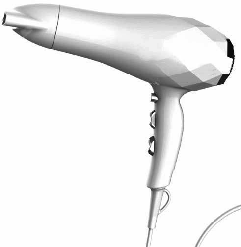 Фен для волосся GRUNHELM GHD-576, 2200 W - зображення 6