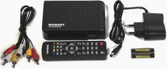 Приставка DVB-T2 тюнер (ресивер) Romsat T8008HD - зображення 5