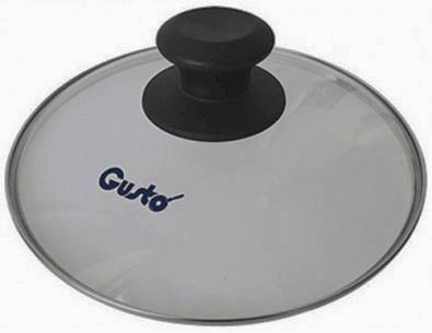 Кришка для посуду скляна Gusto GT-8100-18, 18 см - зображення 1
