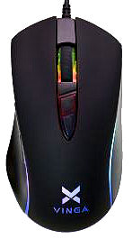 Мишка Vinga MSG-180 Black - зображення 6