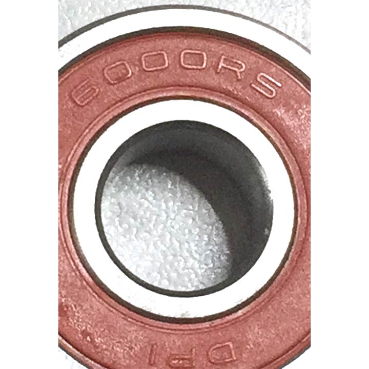 Підшипник DPI 6000-RS (180100) (Індія), розміри: 10*26*8 мм, для редуктора мотокоси - зображення 2