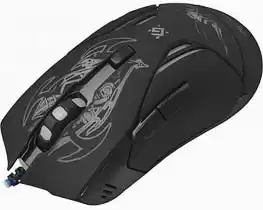 Фото товара Мышь проводная Defender Bionic GM-250L, USB, черный + коврик