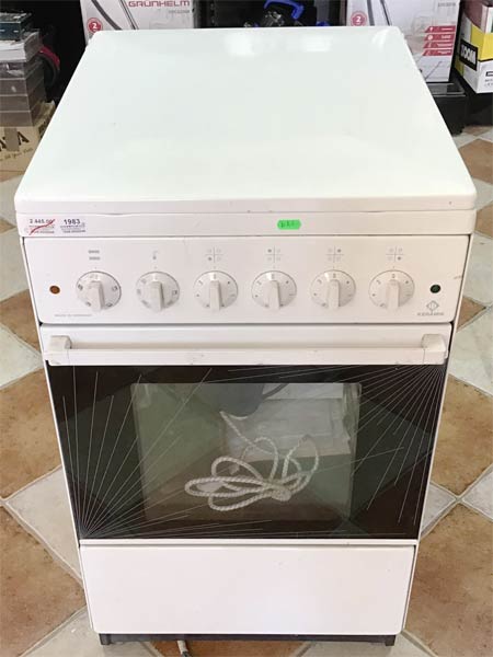 Плита електрична KERAMIK HE4/520.2, Габарити в85*ш50*г60 см - зображення 2