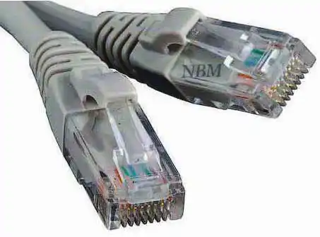 Кабель Патч-корд 15 м сірий, ATcom UTP RJ45 Cat. 5e, для створення компʼютерної мережі та підключення інтернету до компʼютера, ноутбука чи телевізора - зображення 5