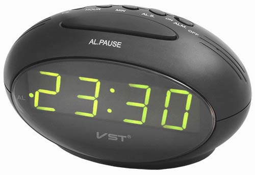 Годинник мережевий 711-2 зелений, USB - зображення 6
