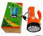 Ліхтарик ручний 2833, 1W + 12LED, ЗУ 220V, вбудований акумулятор - зображення 5