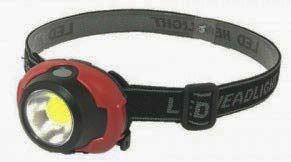 Ліхтарик налобний 1802-COB+LED 12V - зображення 6