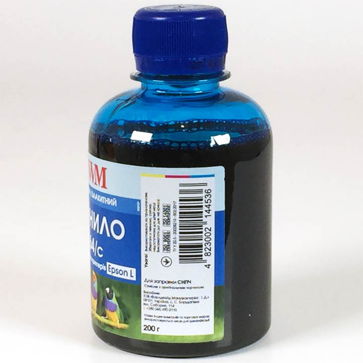 Чорнило E64/C Cyan WWM 200 г, для Epson - зображення 2