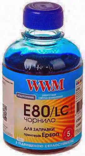 Чорнило WWM для Epson L800 200 г Light Cyan - зображення 5