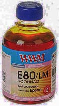 Фото товару Чорнило WWM E80/LM Light Magenta 200 г, для Epson L800 водорозчинне