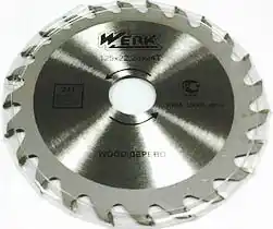 Фото товара Диск для пилы 125х22,23 24 зуб. по дереву WERK (WE109103/4332622)