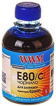 Фото товару Чорнило WWM E80 Cyan 200 г для Epson L800