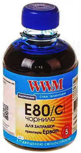Чорнило WWM E80 Cyan 200 г для Epson L800 - зображення 5