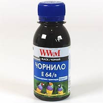 Фото товару Чорнило E64/B Black WWM 100 г, для Epson