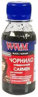 Фото товара Чернила WWM CARMEN (CU/B) Black 100г для принтеров Canon