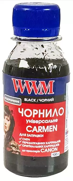 Чорнило WWM CARMEN (CU/B) Black 100 г для принтерів Canon - зображення 5