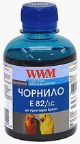 Фото товару Чорнило WWM E82/LC Light Cyan 200 г