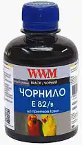 Фото товара Чернила WWM E82/B Black 200г