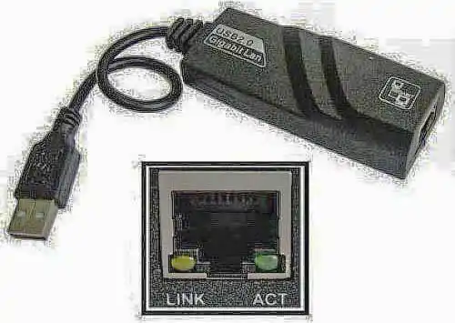 Мережева карта USB 3.0 Male to RJ-45 Female LAN 1 Gb/s, RTL - зображення 5