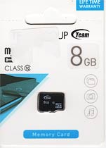 Фото товару Карта пам'яті 8Gb Class 10 TEAM GROUP, microSDHC
