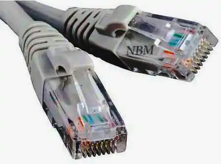 Кабель Патч-корд 7,5 м сірий, ATcom UTP, RJ45, Cat.5e, для створення компʼютерної мережі та підключення інтернету до компʼютера, ноутбука, телевізора - зображення 5