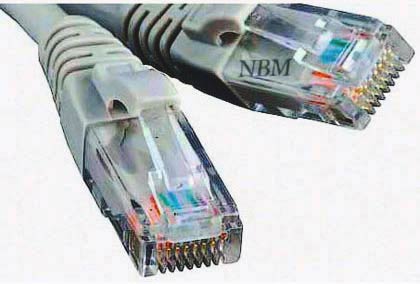 Кабель Патч-корд 1 м сірий, Cablexpert UTP, RJ45, Cat.5e, для компʼютерної мережі та підключення інтернету до компʼютера, ноутбука, телевізора - зображення 1