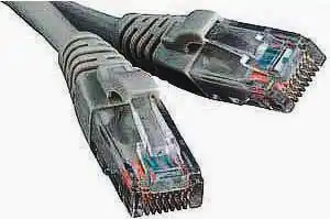 Кабель Патч-корд 3 м сірий, ATcom UTP, RJ45, Cat. 5e, для створення компʼютерної мережі та підключення інтернету до компʼютера, ноутбука, телевізора - зображення 5