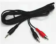 Кабелі Audio 3.5 мм Male to 2xRCA Male 1,5 м - зображення 5
