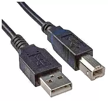 Кабель для принтера 3 м, USB 2.0 Male на USB B Male Cablexpert CCF-USB2-AMBM-10 чорний з феритом - зображення 5