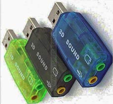 Фото товару Звукова карта USB (3D Sound, 2 Channel), RTL
