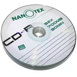 Фото товара Диск CD-R Nanotex 700Mb 80min 52x Bulk 50 шт