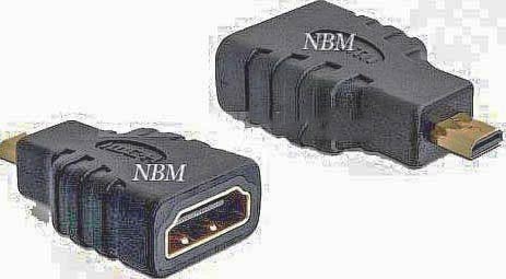Перехідник micro HDMI Male до HDMI Female - зображення 1