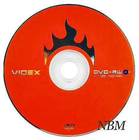 Диск DVD-RW Videx 4,7Gb 4x Bulk 50 шт - изображение 1