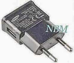 Фото товара Зарядное устройство 220v на USB, 5V 2A, черный
