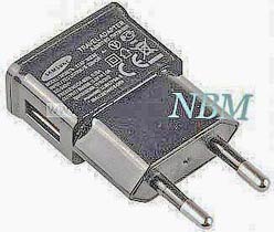 Фото товару Зарядний пристрій 220v на USB, 5V 2A, чорний