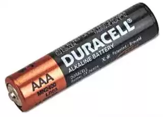 Фото товара Батарейка AAA LR03, Duracell Alkaline, 1,5 V, щелочная, уп. 20/2 (картонная лента), аналоги: Micro, MN2400, AM4, E92, 24A, K3A, R03