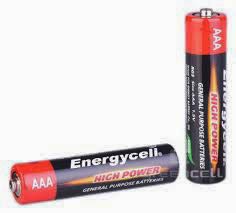 Батарейка AAA R03, ENERGYCELL, 1,5 V, лужна, бл. 4/1, аналоги: LR03, UM4, 24A, MN2400, AM4 - зображення 1
