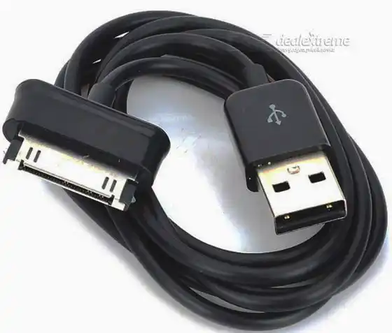 Кабелі USB 2.0 на Samsung Galaxy Tab, 1 м чорний - зображення 5
