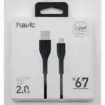 Фото товара Кабель USB Male на micro USB, Havit HV-H611, 1.8 м