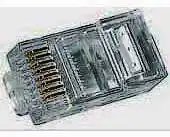 Конектор RJ-45, 8p8c UTP, cat 5e. 100 штук - зображення 5