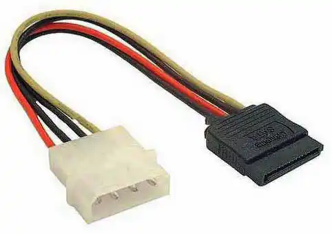 Кабель живлення Molex Female на SATA Female 15pin - зображення 5