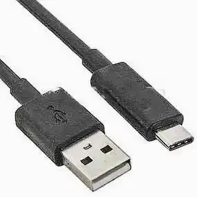 Кабель USB2.0 Male to USB3.1 Type-C Male чорний - зображення 5