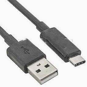 Кабель USB2.0 Male to USB3.1 Type-C Male чорний - зображення 1