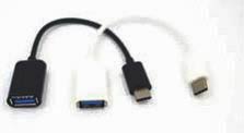 Адаптер USB 3.1 Type-C to USB 2.0 (OTG Adapter), 20 см, чорний - зображення 6